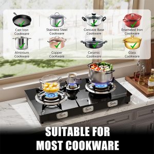 3-Burner Propane Stove (32,300 BTU)