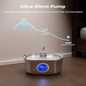 Cat Water Fountain Stainless Steel
