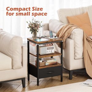 SUPERJARE Nightstand
