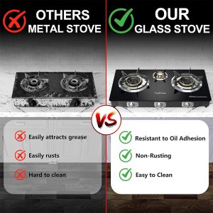 3-Burner Propane Stove (32,300 BTU)