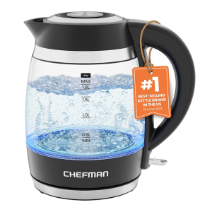 Chefman 1.8L Electric Glass Kettle