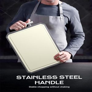 SNOWCLAD Stainless Steel Cutting Board