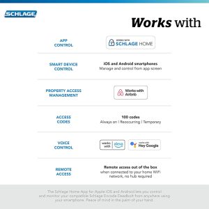 Schlage Encode Smart WiFi Deadbolt