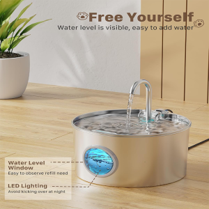 Automatic Dog & Cat Water Dispenser Bowl