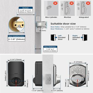 Teeho Te001 Keyless Entry Lock