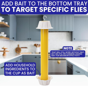 Fly Stick Sticky Fly Traps for Indoors Outdoor 6pk