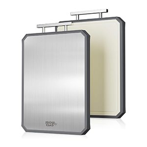 SNOWCLAD Stainless Steel Cutting Board – Double-Sided, Durable & Hygienic
