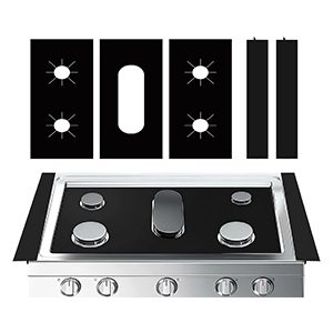 Stove Cover Gas Stove Top Burner Covers – Keep Your Samsung Gas Range Clean & Protected