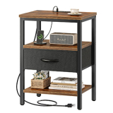 SUPERJARE Nightstand with Charging Station Review: A Modern, Multi-Purpose End Table for Smarter Living