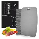 100% Pure Titanium Cutting Board – Safe, Durable & Non-Toxic Kitchen Essential